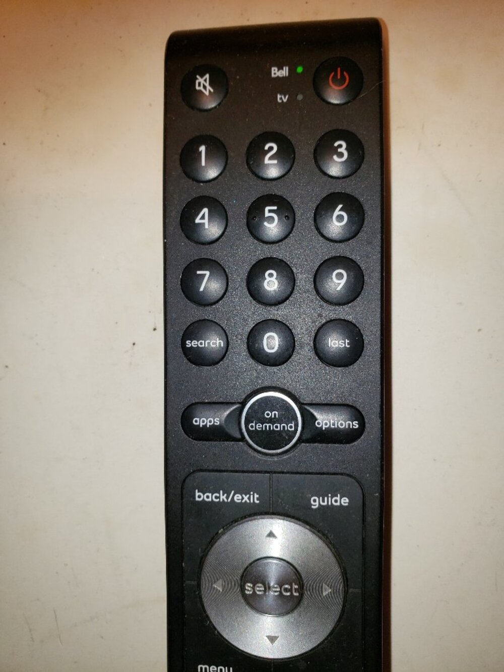 Bell Slim FIBE TV Remote Control
